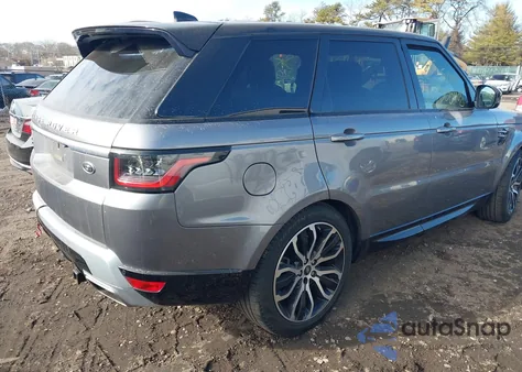 2020 Land Rover Range Rover Sport Hse Mhev из США, поврежденный, VIN SALWR2SU3LA743674
